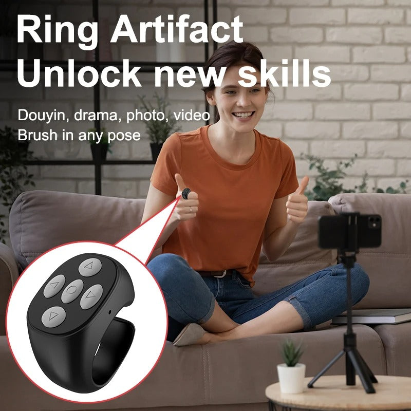 Fingertip Wireless Bluetooth Remote Control